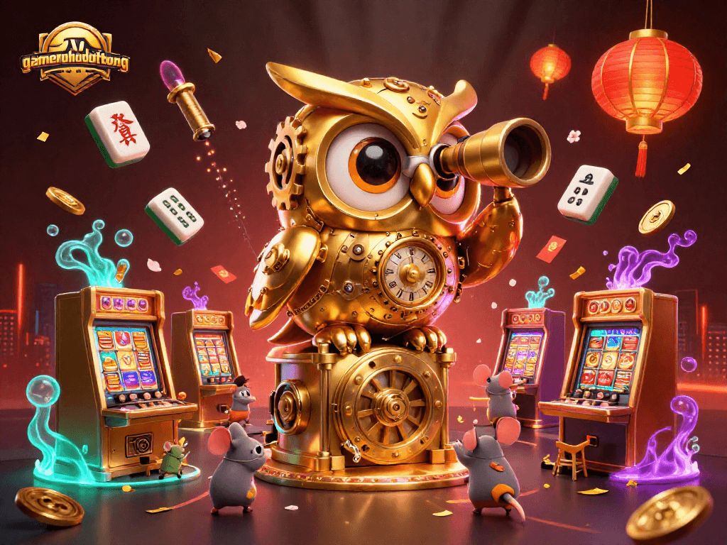 Experience gaming excitement with gamenohudoithuong featuring a vibrant casino scene packed with dynamic slots and festive elements.