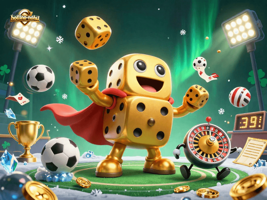 Experience high-stakes fun with hotline-nohu, where golden dice and action collide in a vibrant casino atmosphere.