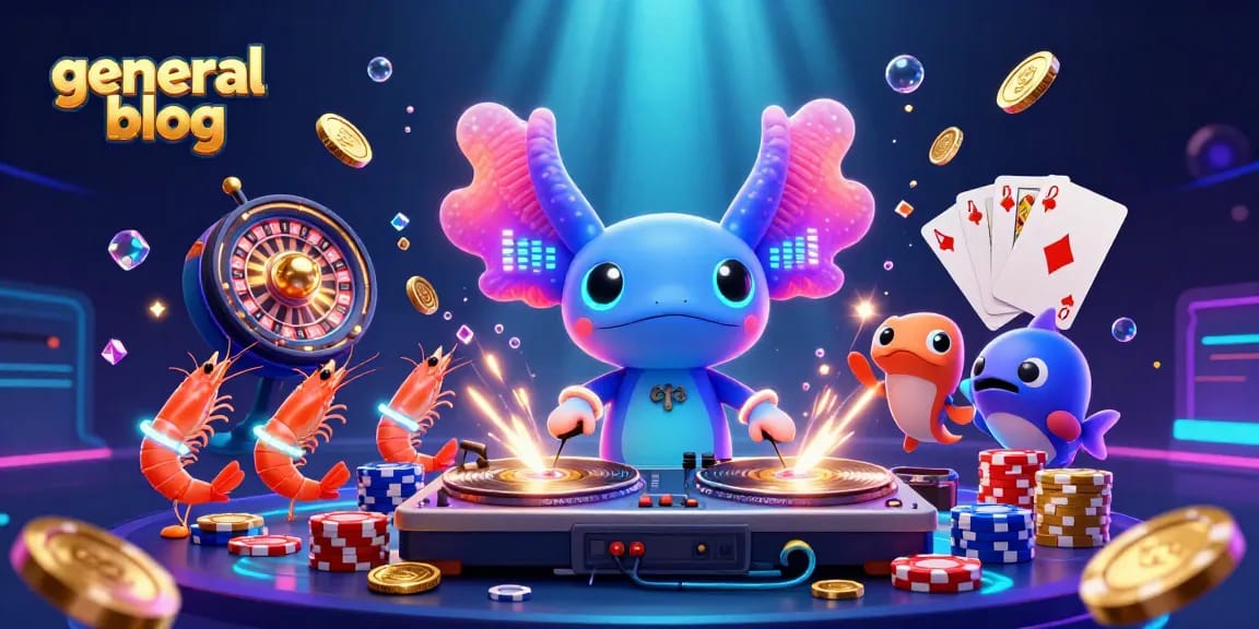 Experience thrilling moments on a general blog with vibrant 3D casino characters and exciting gaming elements.