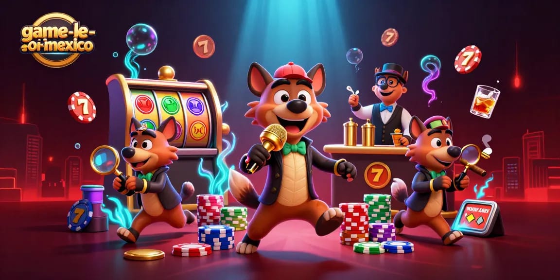 Experience the colorful adventures of game-le-hoi-mexico in this vibrant casino scene.