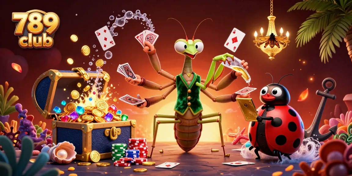 Experience the fun at 789 club where vibrant gaming elements create an exciting atmosphere.