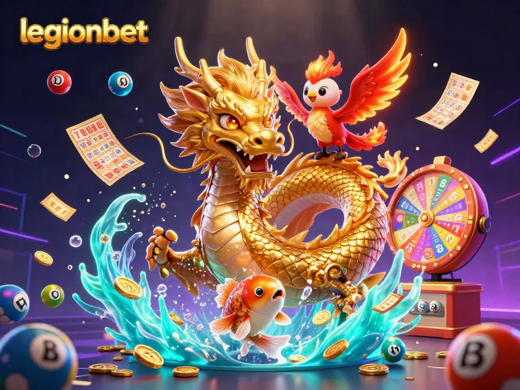 Experience legendary gaming at legionbet with vibrant casino elements and dynamic action.