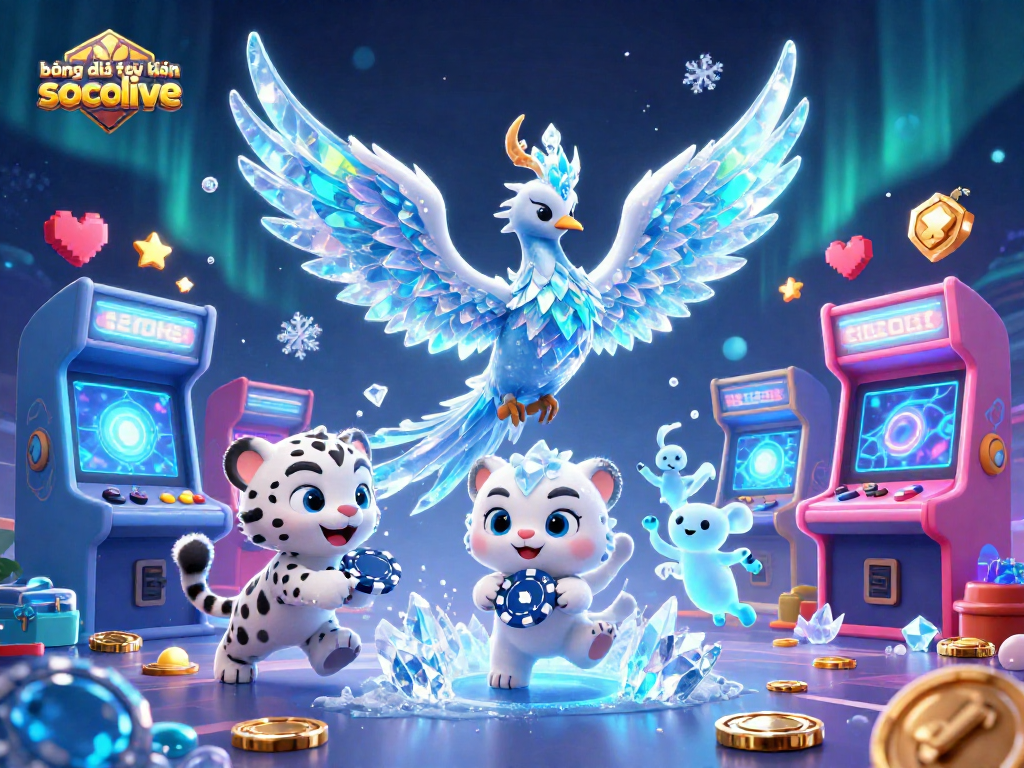 Experience the excitement of bóng đá trực tuyến socolive with vibrant elements and engaging characters in 3D.