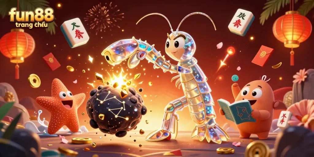 Experience fun88 trang chủ with an exciting galactic gaming adventure amidst stunning cosmic elements.
