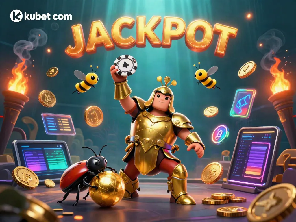 Join the excitement at kubet com as a hercules beetle claims victory in the casino world!