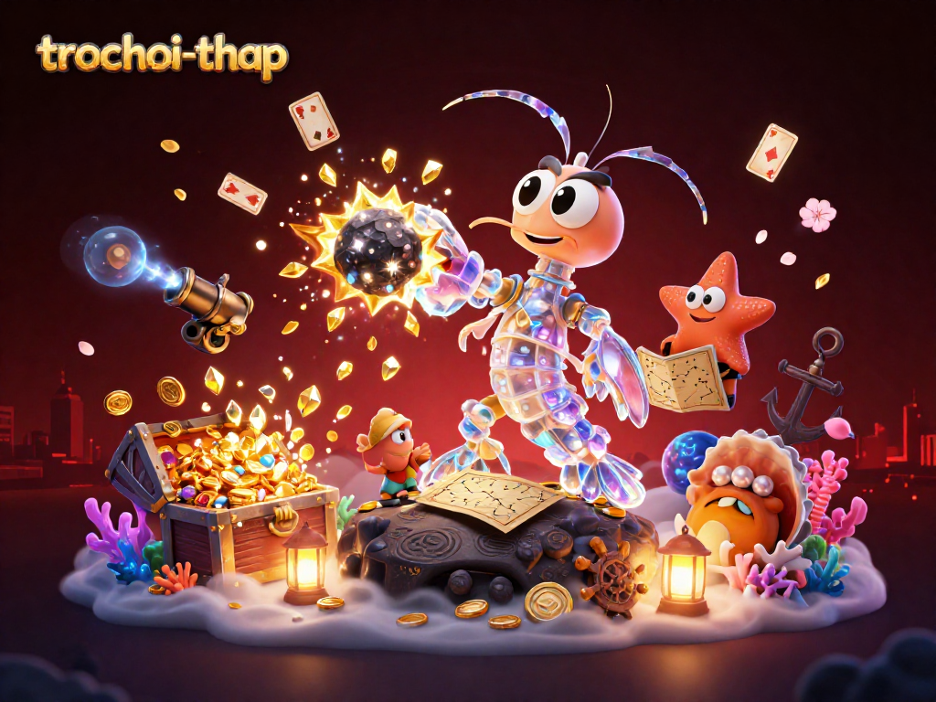 Experience thrilling gameplay in trochoi-thap with dynamic characters and exciting casino elements.