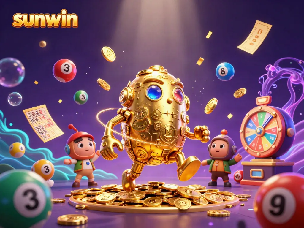 Engage in thrilling games with sunwin's vibrant casino scene filled with animations and excitement.