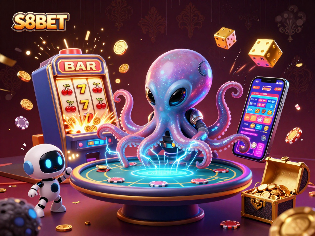 Experience thrilling wins at S8BET with our exciting alien-themed casino adventure!