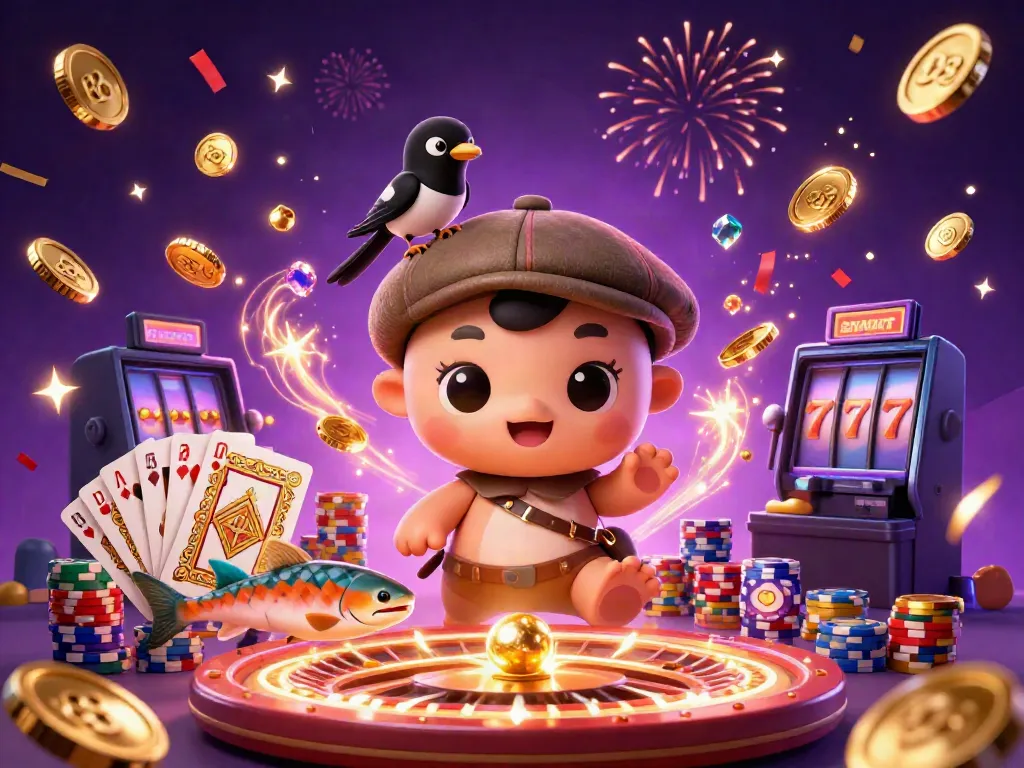 Experience the magic of gambling at au88 with playful characters and exciting casino elements!