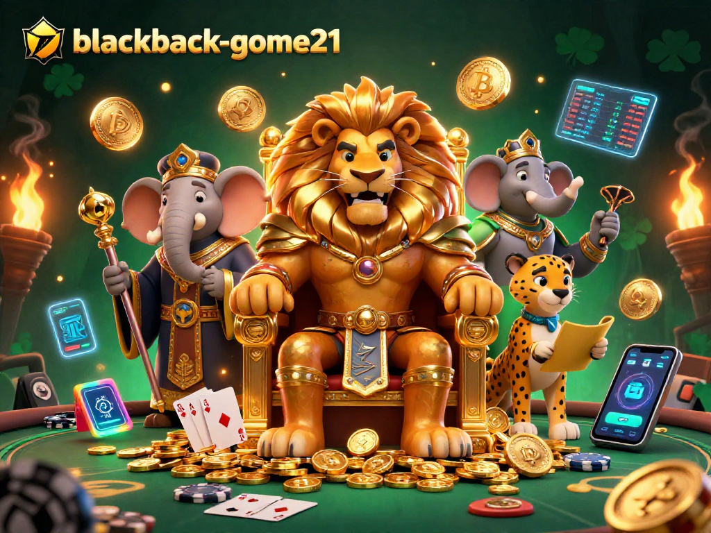 Play blackjack-game21 with royal characters and dynamic elements for an exciting gambling experience.