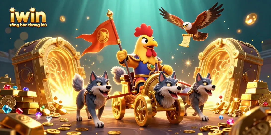 Experience thrilling gameplay at iwin sòng bạc thượng lưu with a vibrant casino-inspired illustration.