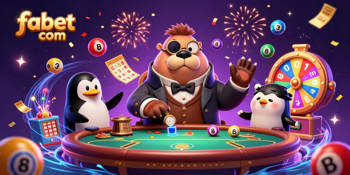 Experience the excitement of fabet com while playing at an underwater casino with vibrant lottery elements.