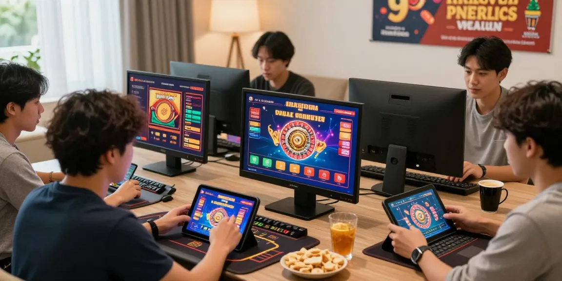 Players engaging in thrilling games at Dewavegas online casino in a cozy setting