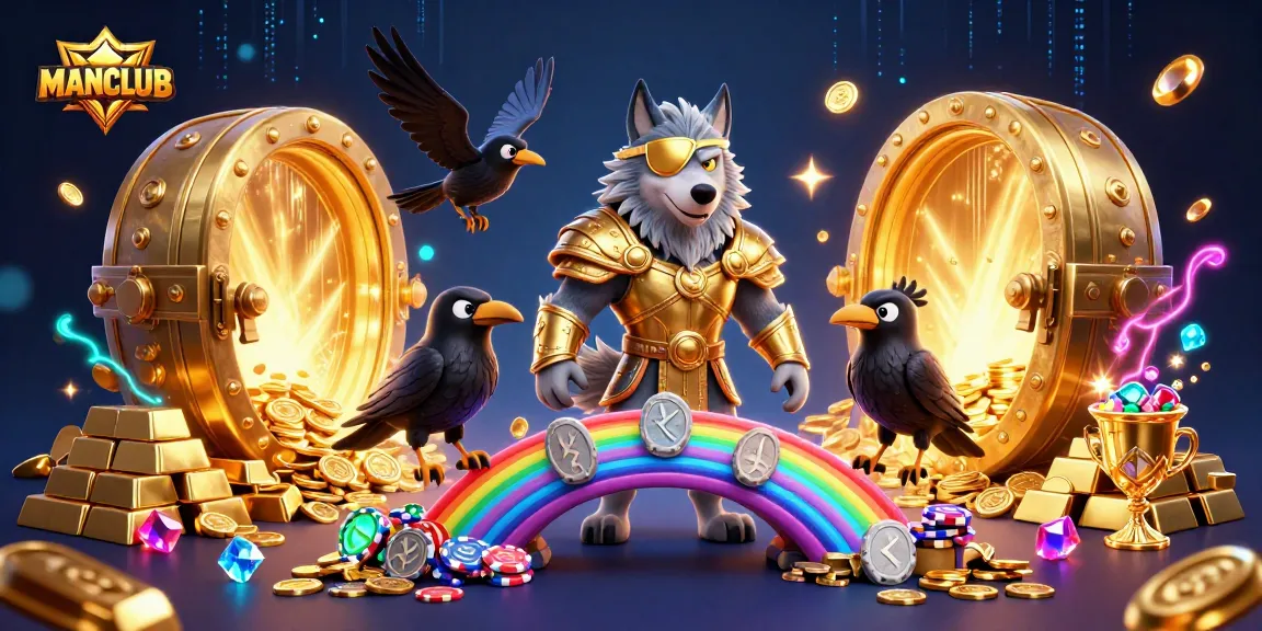 Engage in thrilling gameplay at MANCLUB with enchanting Norse mythology characters and casino treasures!