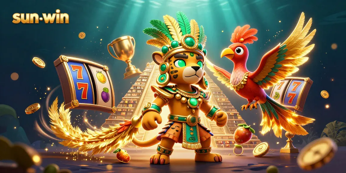 Engage with the dynamic sun-win gaming world featuring colorful slot elements and rich 3D visuals.