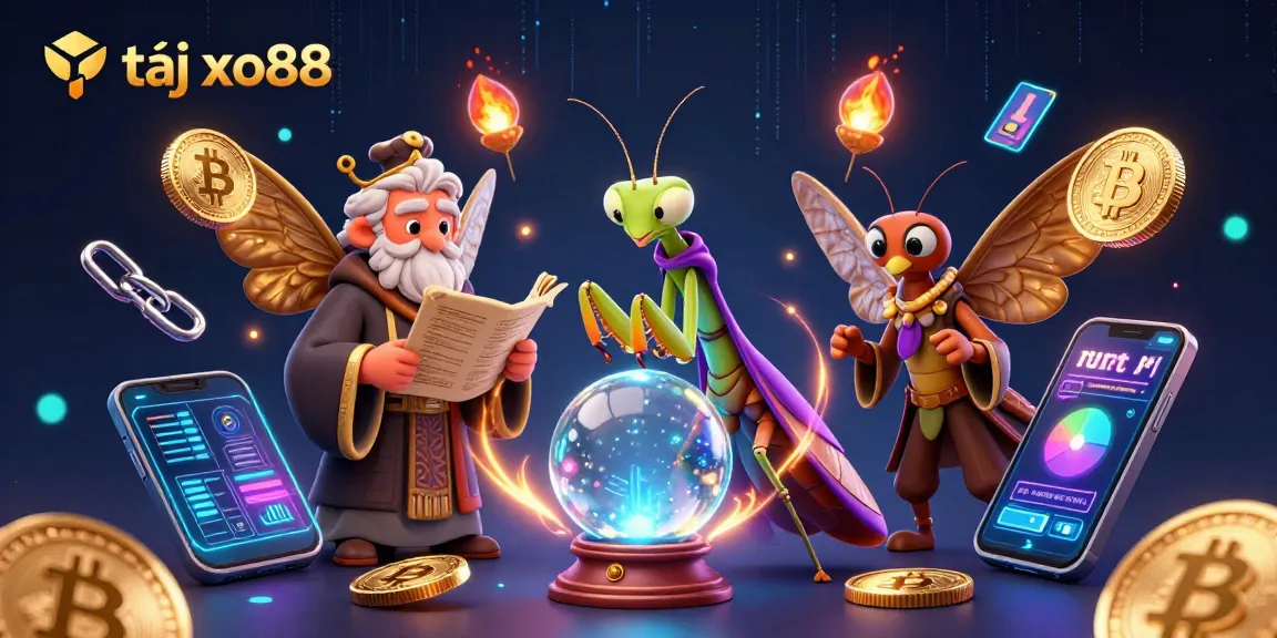 Engage in thrilling gameplay tại xo88 with a vibrant illustration of fortune teller and librarian.