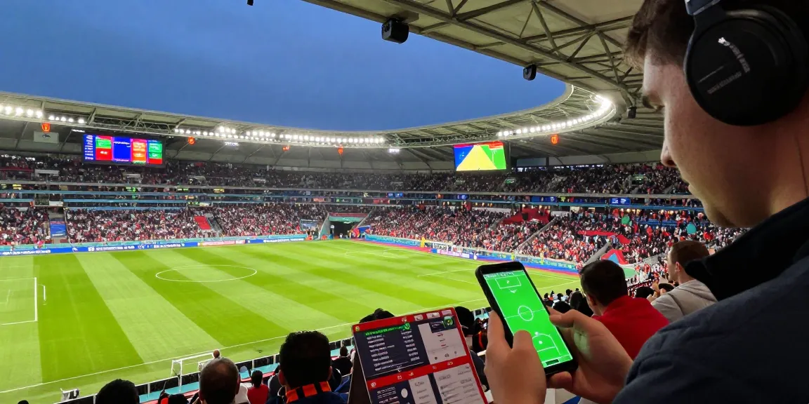 Live World Cup - Cabong TV betting predictions with match odds and expert tips showcased in an exciting stadium atmosphere.