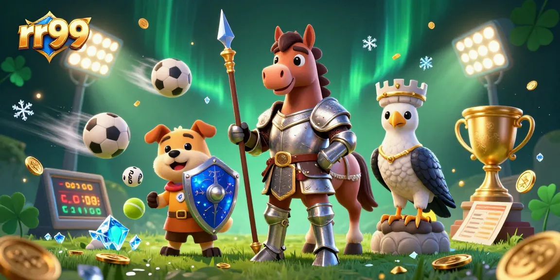 Experience winning excitement with rr99 as knights and gaming elements collide in dynamic action.