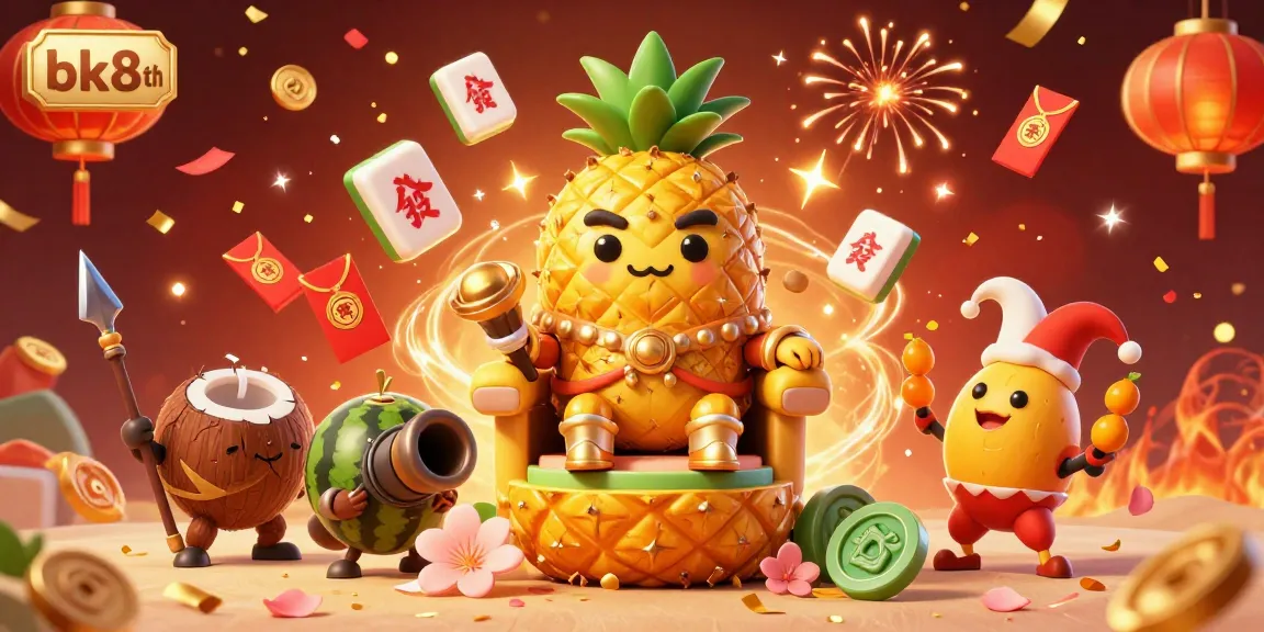 Engage in thrilling gameplay at bk8th with a vibrant 3D casino scene featuring exciting game elements.